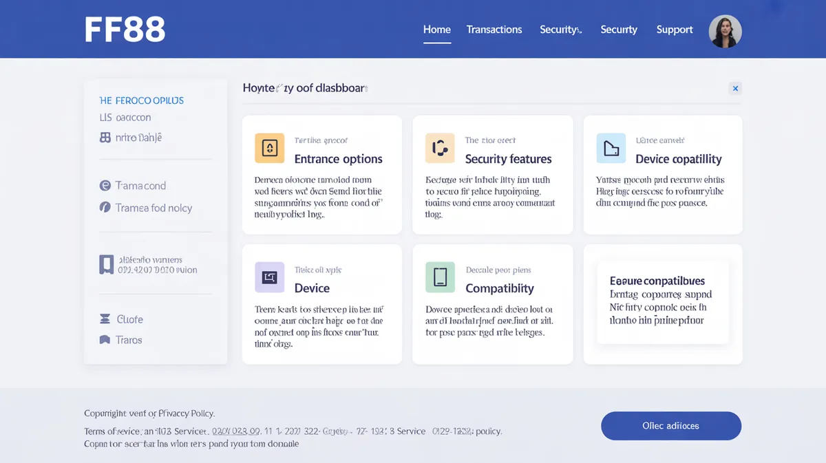 FF88 ทางเข้า ช่องทางเข้าถึงหลากหลาย บนมือถือและคอมพิวเตอร์ ปลอดภัย